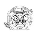 blink 182 tattoo design idea