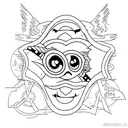 blink 182 tattoo design idea