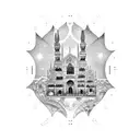 duomo di milano tattoo design idea