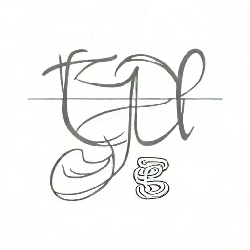 FGM acronym based on being a hustler counting money tattoo design idea