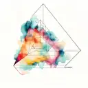 geometry patterns tattoo design idea