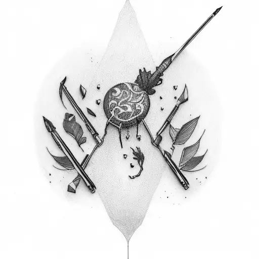  Delone in cursive tattoo design idea