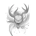  name Delone in cursive tattoo design idea