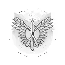 wheat with sickle tattoo design idea