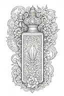 lighter tattoo design idea