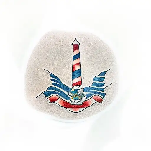 a lost silhouette in a vast expanse of posibilities tattoo design idea