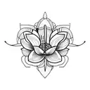 lily tattoo design idea
