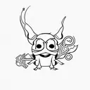 stitch tattoo design idea