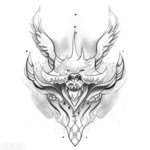 candlestick  tattoo design idea