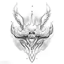 candlestick  tattoo design idea