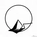 transcend tattoo design idea
