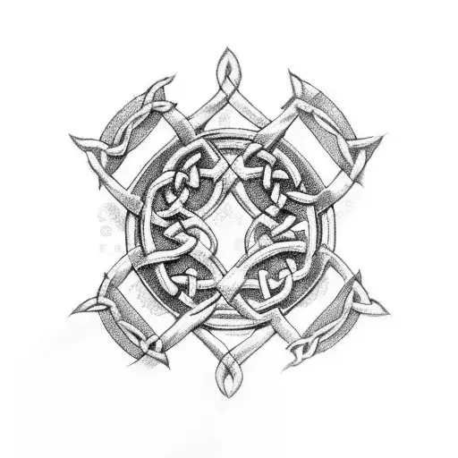celtic tattoo design idea