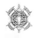 celtic tattoo design idea
