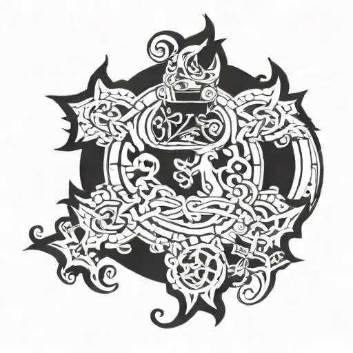 jack, november, ireland tattoo design idea