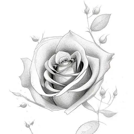 dove with roses behind it and the name stephanie tattoo design idea