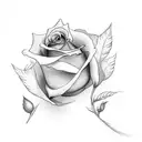 dove with roses behind it and the name stephanie tattoo design idea