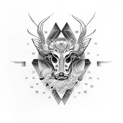 virgo, gemini, cancer signs tattoo design idea