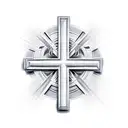 Christian Cross tattoo design idea
