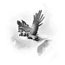 Brazilian Harpy Eagle tattoo design idea