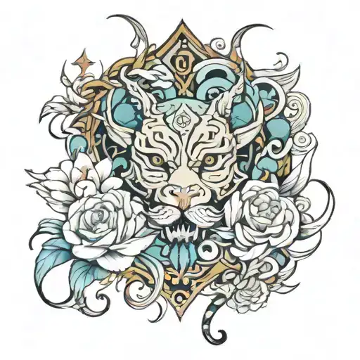 YEAT tattoo design idea