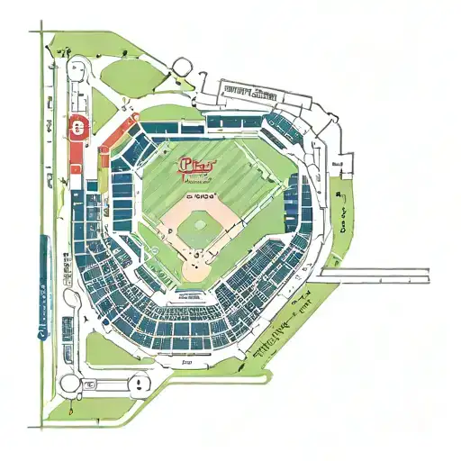 reading Phillies baseball field tattoo design idea