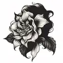 Narcissist tattoo design idea
