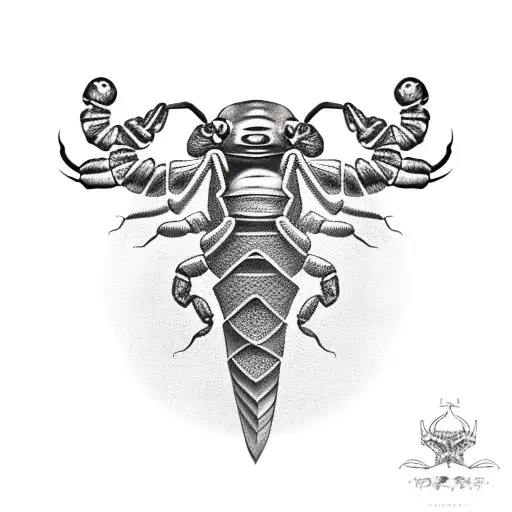 Scorpion tattoo design idea
