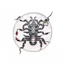 Scorpion tattoo design idea