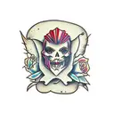 slut tattoo design idea