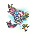 slut tattoo design idea