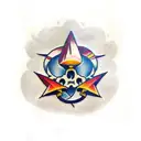 Super cool but not the same as a normal person  tattoo design idea