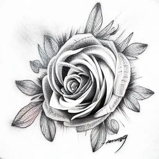 forever young tattoo design idea