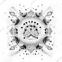 forever young tattoo design idea