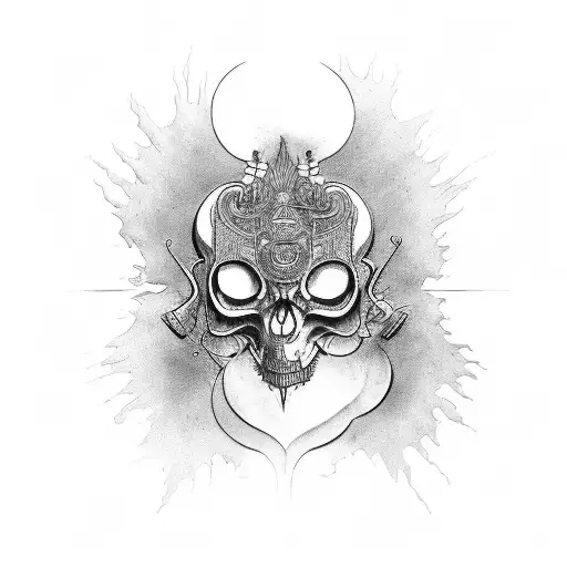 Symbolic Representation of the Afterlife tattoo design idea