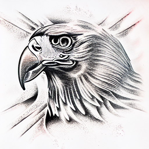 imperial eagle tattoo design idea