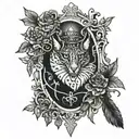 vicar Amelia tattoo design idea