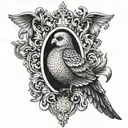 vicar Amelia tattoo design idea