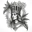 vicar Amelia tattoo design idea