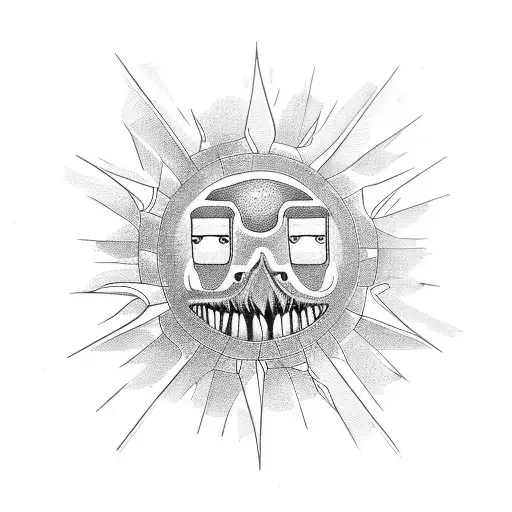 "don't you know that sunshine don't feel right when you're inside all day tattoo design idea