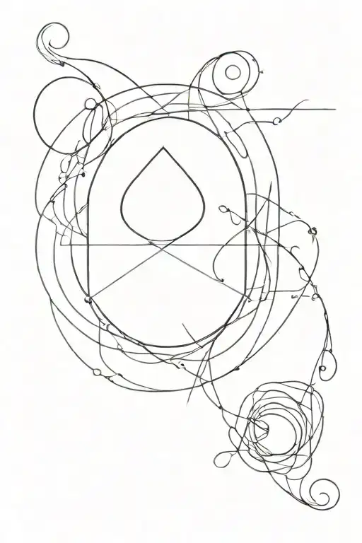 hearth and mind perspective concept design  tattoo design idea