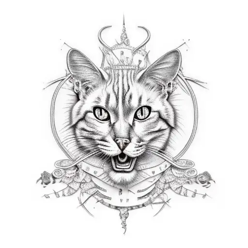 Crazy Bitch  tattoo design idea