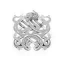 world serpent, nordic tattoo design idea