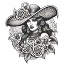 gypsy tattoo design idea