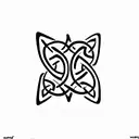 Celtic Knot tattoo design idea
