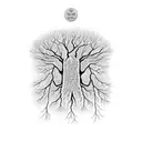Tree of Life neck tattoo design idea