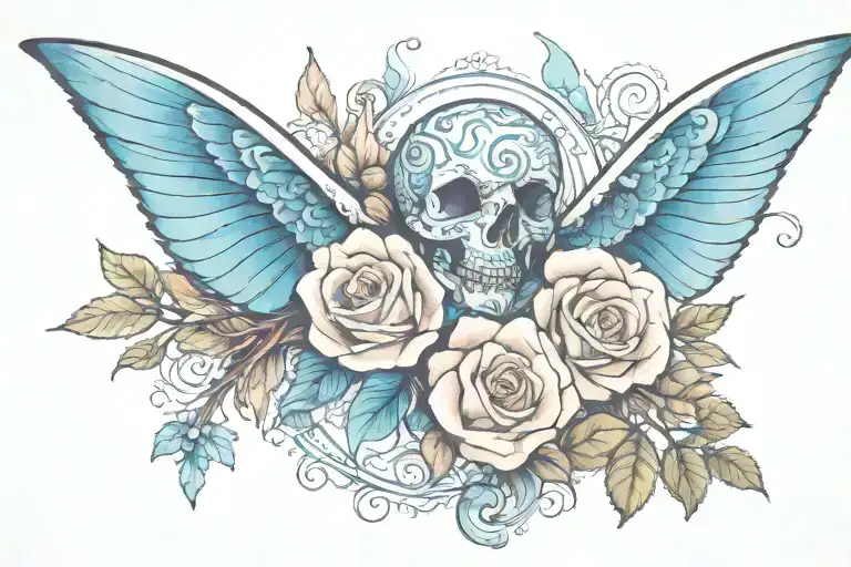 💙🪽🕊️VIII XXIV XXIII 🕊️🪽😂 tattoo design idea
