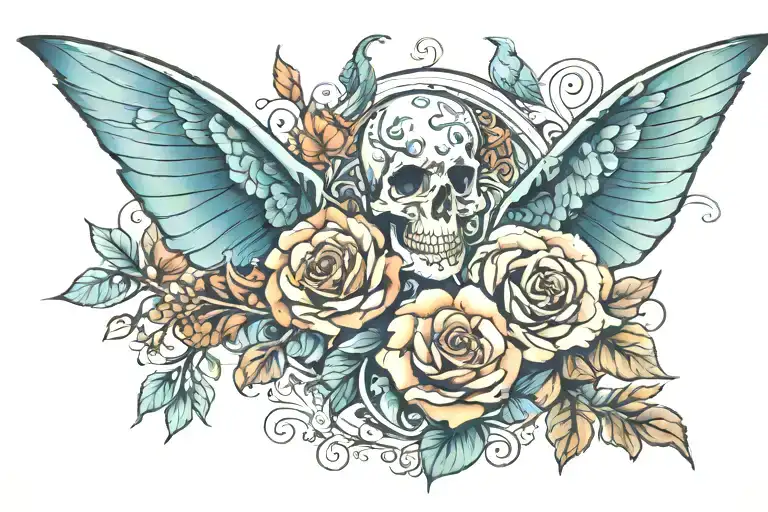💙🪽🕊️VIII XXIV XXIII 🕊️🪽😂 tattoo design idea