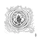 psychedelics tattoo design idea