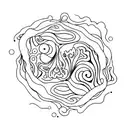 psychedelics tattoo design idea