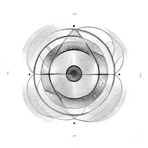 enso circle tattoo design idea